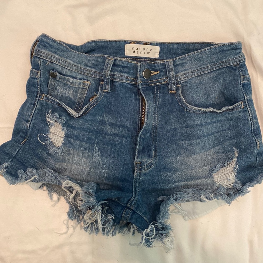 jean shorts
